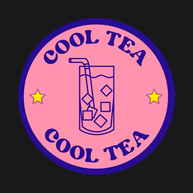 Cool Tea Iced Tea Retro Design by SkullFern