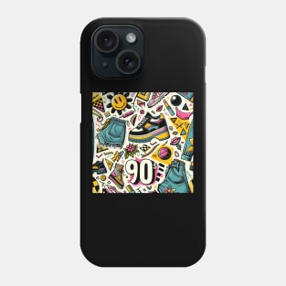 Retro 90s Vibe - Vintage Style Fashion Tea Phone Case