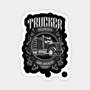 Truck Driver Gifts Sayings Trucker Magnet
