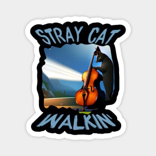 Stray Cat Walkin' Magnet