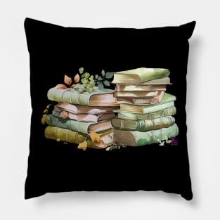 Books, more books Pillow