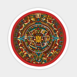 Aztec Calendar Magnet