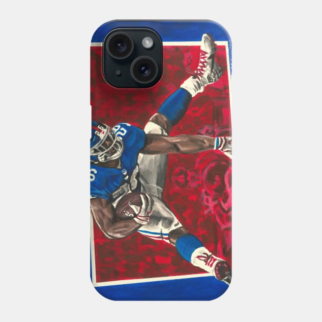 Saquon Leap Phone Case by CraigMahoney