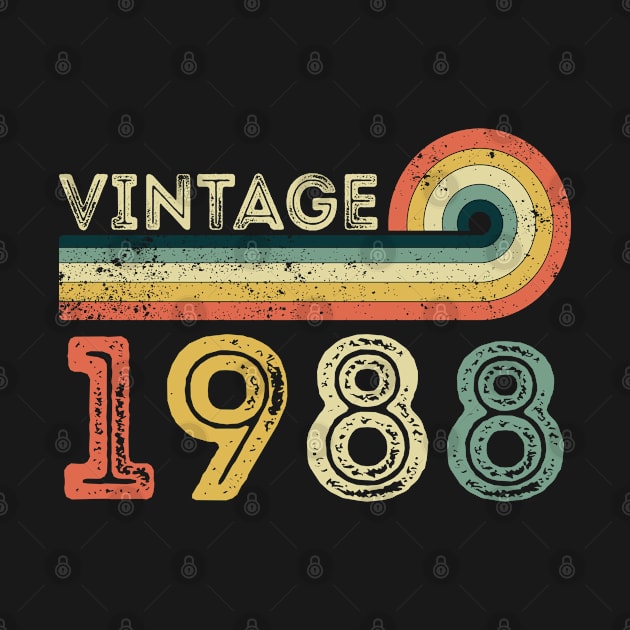 Vintage 1988 by MEDtee