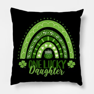 One Lucky Daughter Pillow