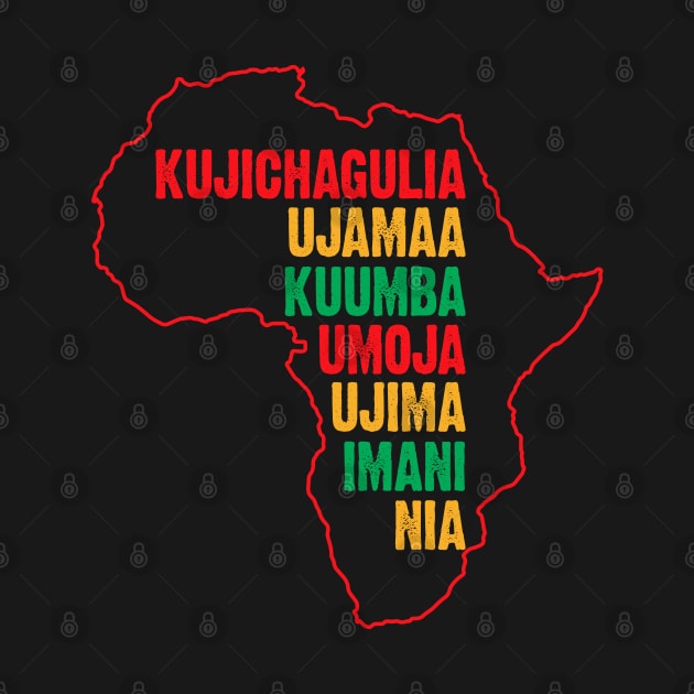 Have a Happy Kwanzaa, The Seven Principles of Kwanzaa by UrbanLifeApparel