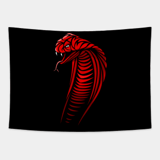 Tribal Cobra Tapestry