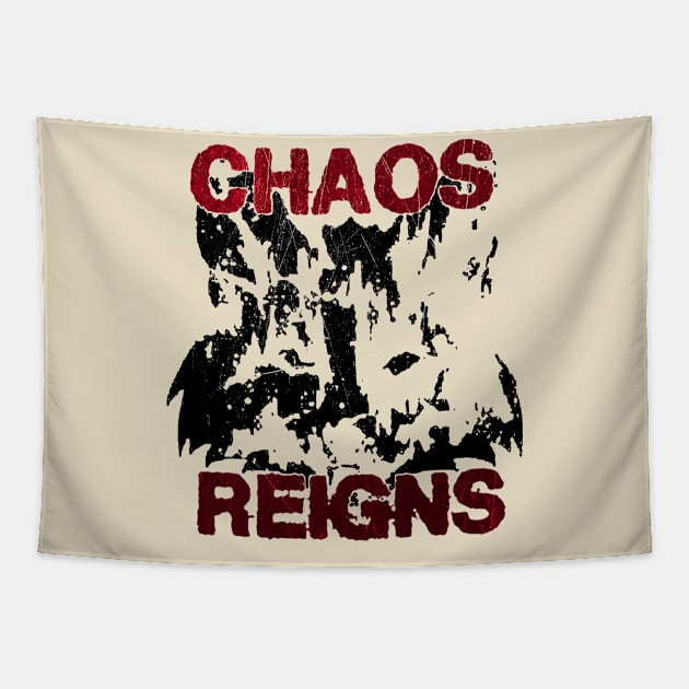 chaso reigns best red Tapestry by red glitch line 