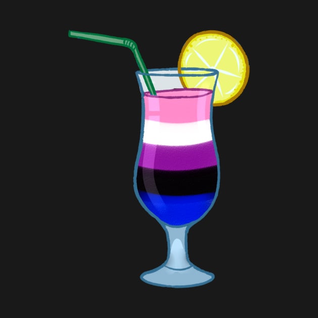 Genderfluid cocktail #1 by gaypompeii