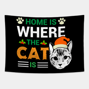 Cat T - Shirt Design Tapestry