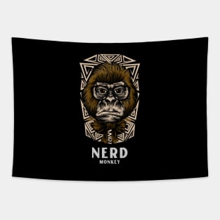 Nerd Monkey Tapestry