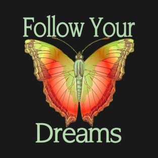 Follow Dreams Butterfly T-Shirt