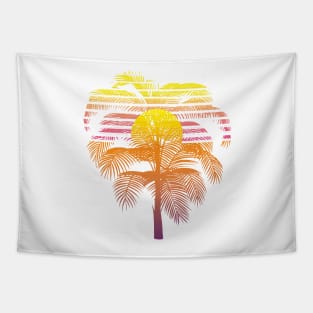 Palm Sunset Tapestry