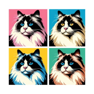 Ragdoll Pop Art - Cat Lover Gift T-Shirt