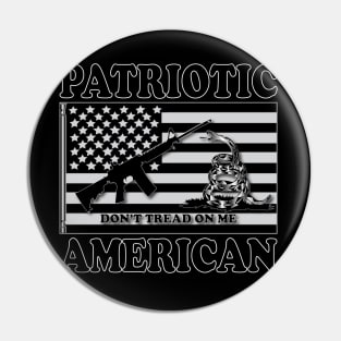 Patriotic American Pin