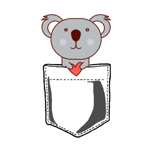 Pocket Koala T-Shirt