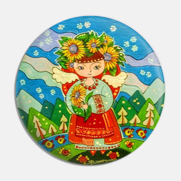 The angel girl colorful christmas decor Pin by Gogodzy