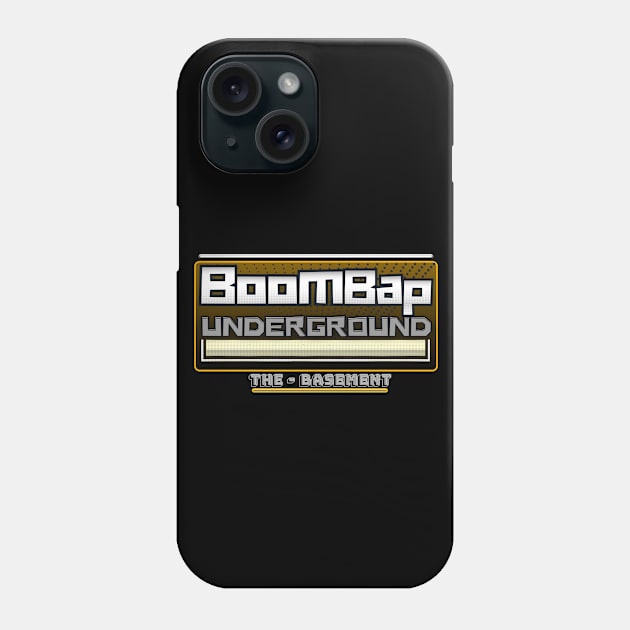 Boombap underground - The Basement Phone Case by Invad3rDiz