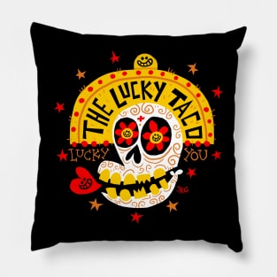 The Lucky Taco Pillow