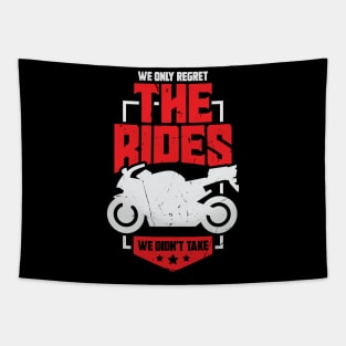 Sportbike Motorcycle Motorbiker Motorcyclist Gift Tapestry