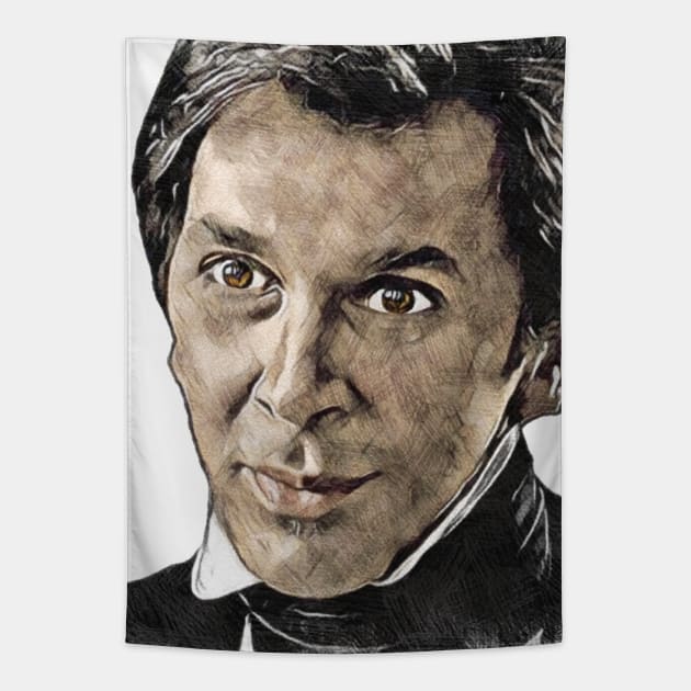 Frank Langella as Dracula Movie 1979 Tapestry by OrionLodubyal