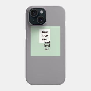 Food is life Phone Case