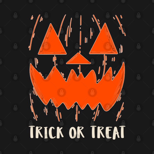 Spooky Halloween Trick or Treat by TayaDesign