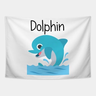 Blue Dolphin Tapestry