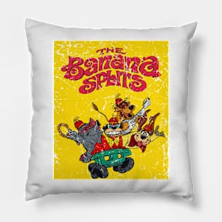 Vintage Banana Splits art Pillow