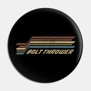 Bolt Thrower Stripes Pin