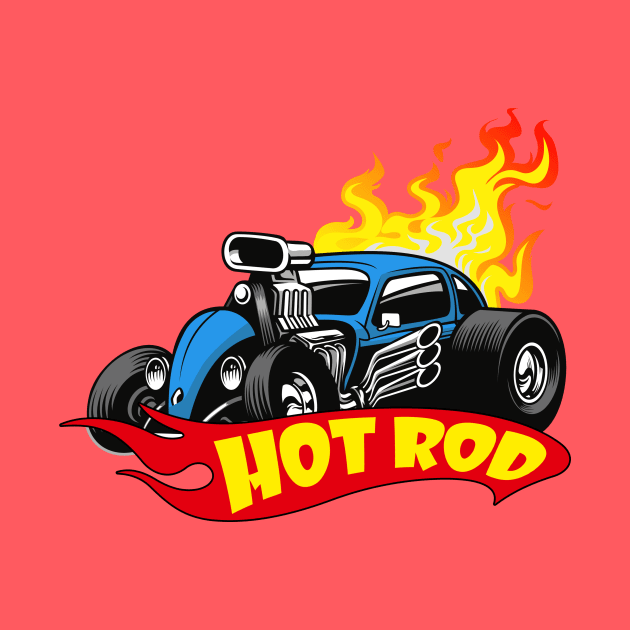 HOT ROD by theanomalius_merch