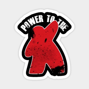 Power to the Meeple Magnet