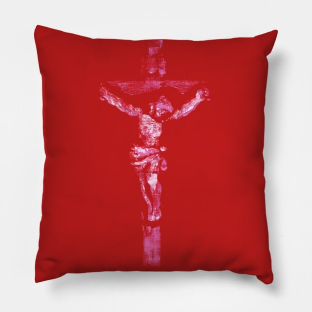 Christ Pillow by joshthecartoonguy