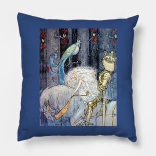 Till Sagolandet (To Fairyland) - John Bauer Pillow