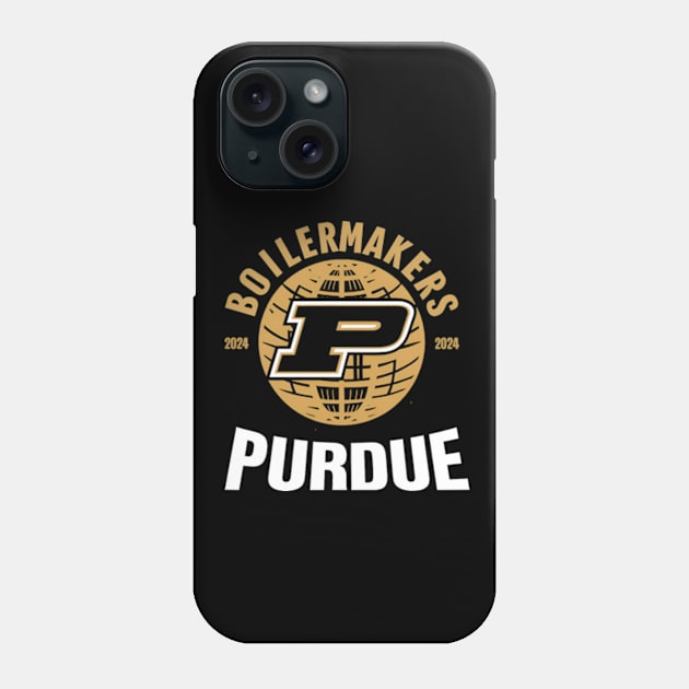 Purdue Boilermakers Final Four 2024 Phone Case by YASSIN DESIGNER