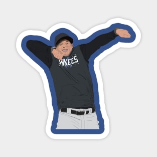 Aaron Boone Ejection Drawing Magnet