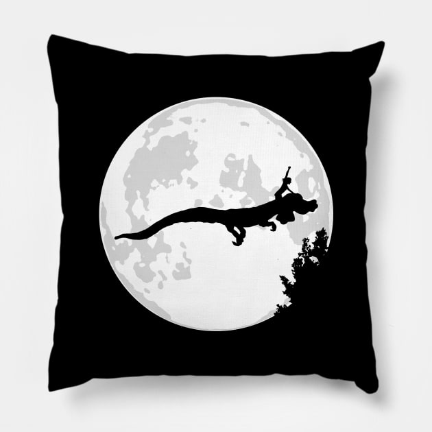 Falkor Moon Pillow by CCDesign