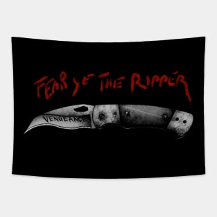 Ripper’s Blade (black) Tapestry