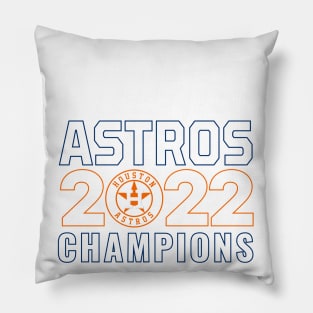 Houston Astroooos 11 champs Pillow