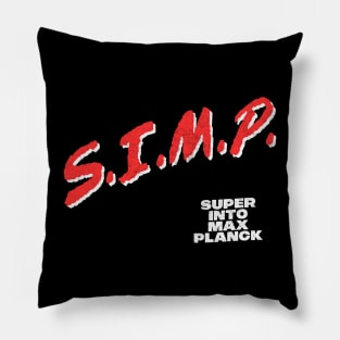 SIMP // Super Into Max Planck Pillow