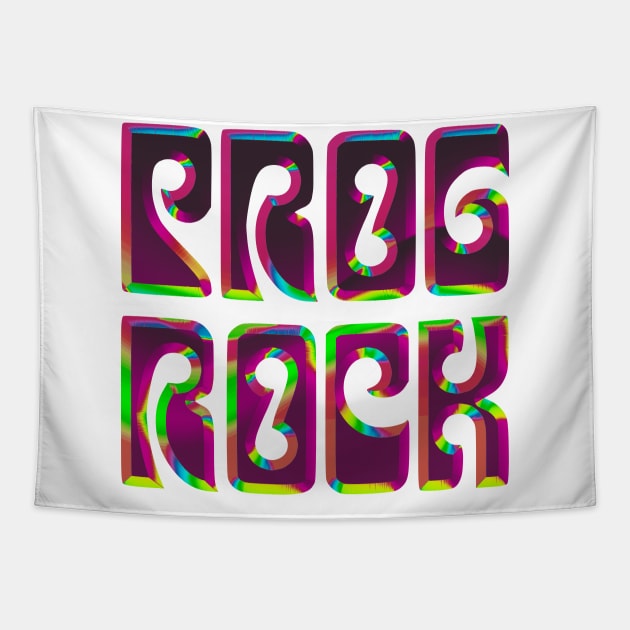 Prog Rock / Psychedelic Type Art Tapestry by DankFutura