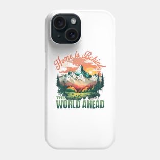 Home is Behind, the World Ahead - Lonely Mountain Landscape - Fantasy Phone Case