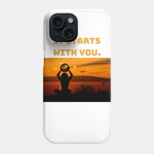 Be the Change Phone Case