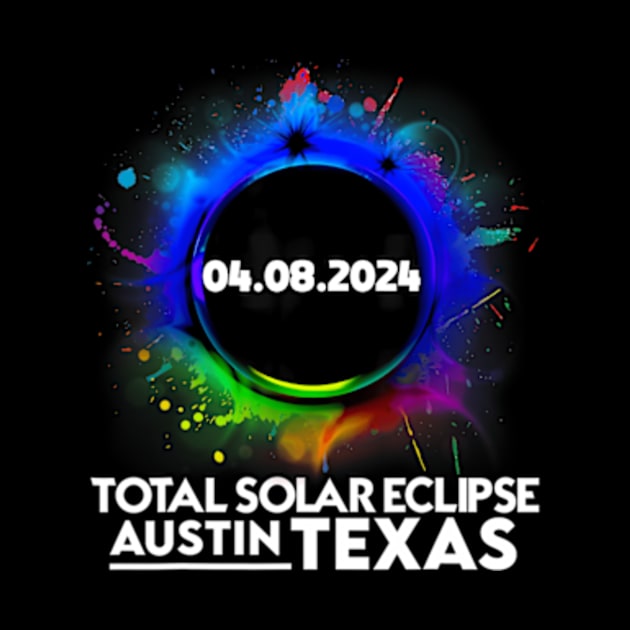 Total Solar Eclipse Austin Texas April 8 2024 Totality by Diana-Arts-C