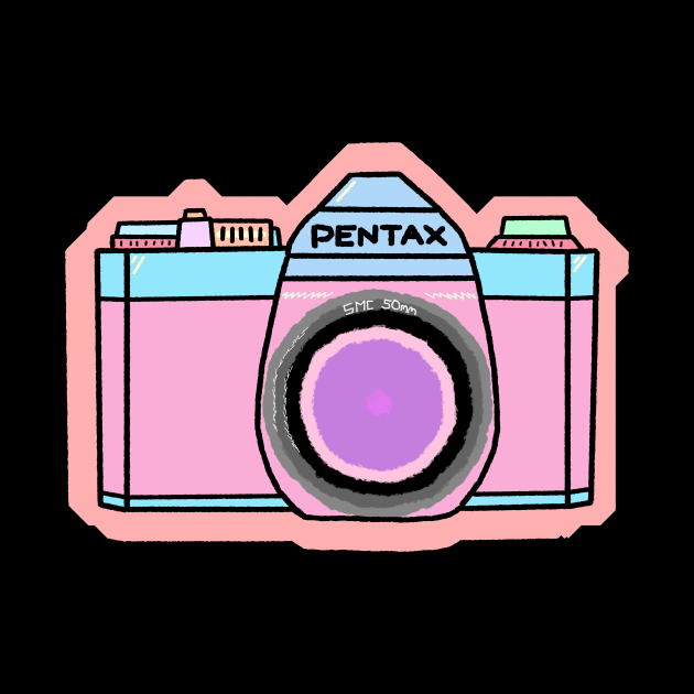 Film Camera pastel by LosAisFen