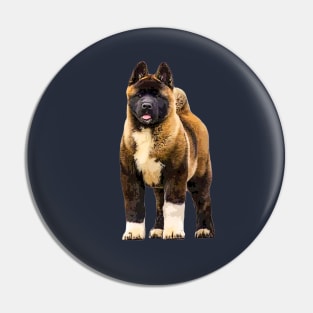 Akita Puppy Dog Akita Inu Love Pin