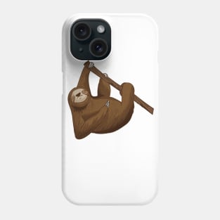 Not Fast Not Furious - Funny cute lazy sloth Phone Case
