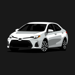 White Toyota Corolla T-Shirt