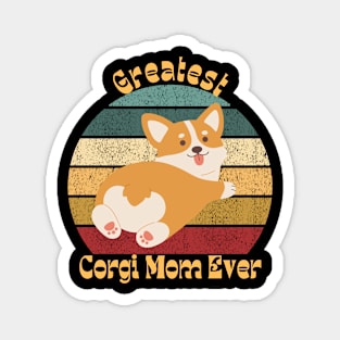 Greatest Corgi Mom Magnet