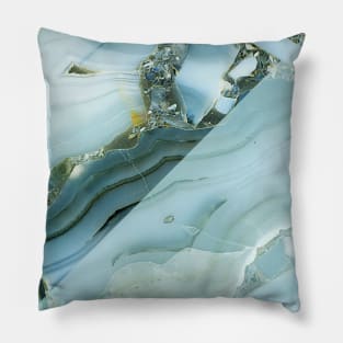 Blue Agate Pillow